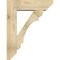 Ekena Millwork Olympic Slat Rough Sawn Bracket w/ Offset Brace, Douglas Fir, 8"W x 28"D x 36"H BKT0806X28X36OLY06RDF - alternate 2